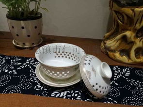 11頭描金玲瓏茶具套裝圖片,11頭描金玲瓏茶具套裝高清圖片 景德鎮市仁可軒陶瓷店,