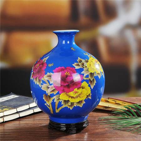 景德鎮(zhèn)陶瓷器 麥稈畫陶瓷花瓶 多種顏色造型 現(xiàn)代時尚居家擺設(shè)圖片大全 郵樂官方網(wǎng)站