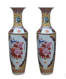 青花瓷花瓶 陶瓷花瓶 景德鎮陶瓷大花瓶